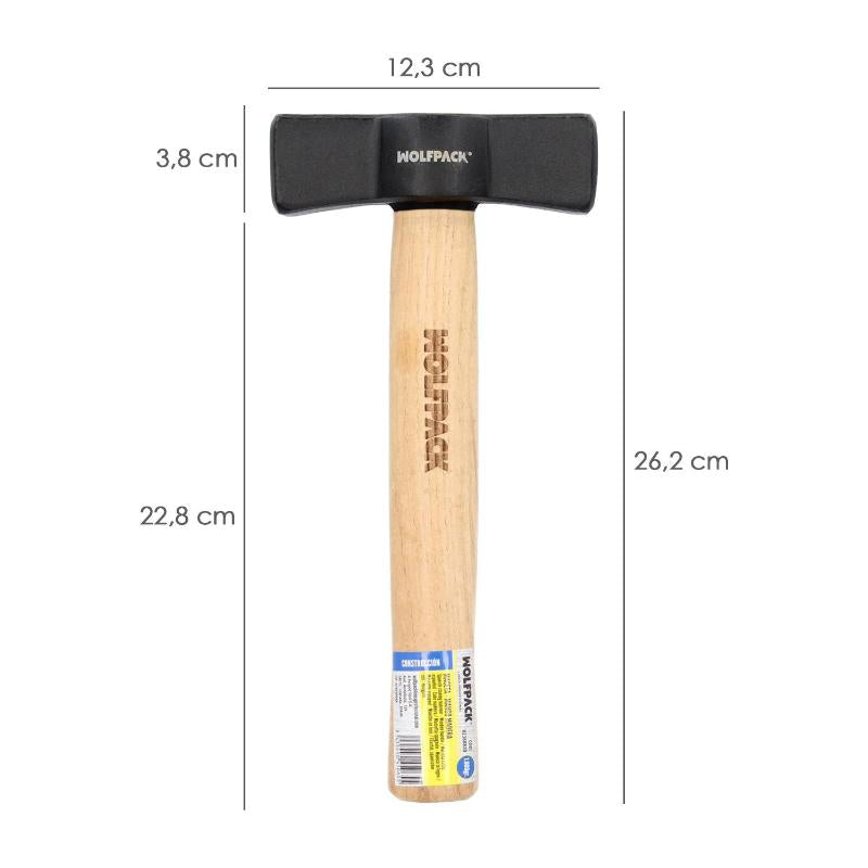 Maceta Mango Madera  1000 Gramos_1