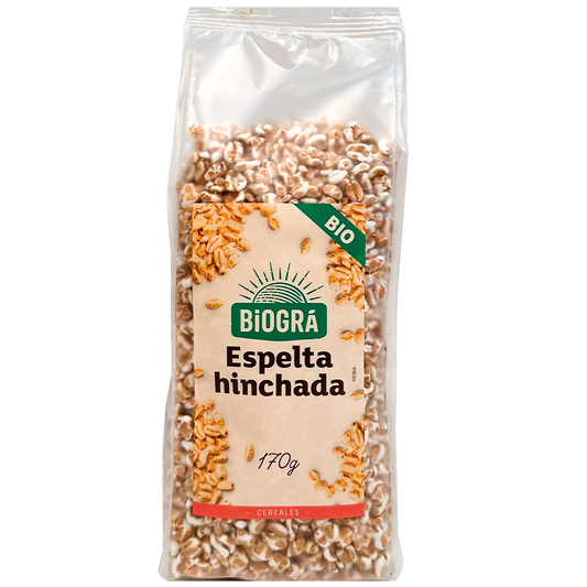 Espelta Tufada Biogra Biogra Sem Açúcar e Sem Mel, 170 g