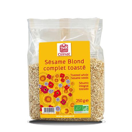 Sésamo Integral Torrado Celnat, 250 gr