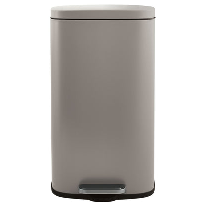Cubo De Pedal Acero Akira 50l Topo Mate_2