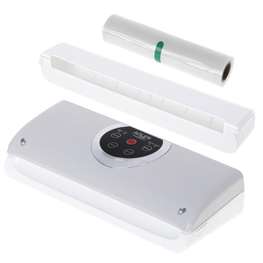 Envasadora Al Vacio Adler Ad 4503, Potencia 130 W, 1 Rollo De Hoja 20cmx3m, 1 Junta De Camara De Sellado, Manguera De Tubo Al Va_0
