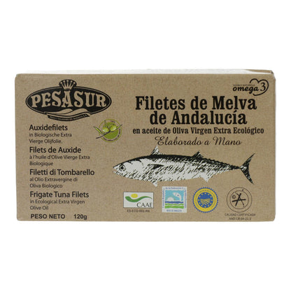Filete de Cavala Orgânico em Conserva Pesasur 125g