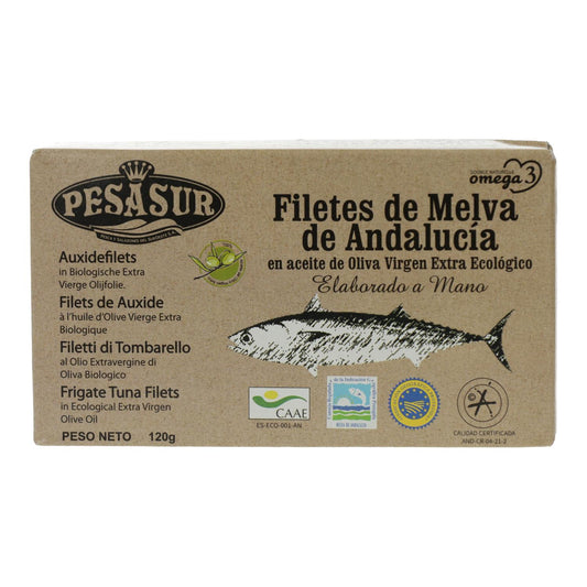 Filete de Cavala Orgânico em Conserva Pesasur 125g