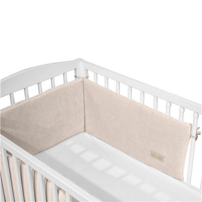 Cotton Color Chichonera Para Cuna 180x30 Velour Algodón Albero Mio | Protección Suave Para Noches Más Tranquilas_1