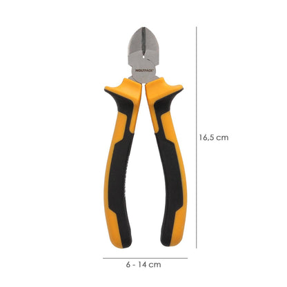 Alicates Corte Diagonal 150 Mm. Acero Din 5749 Pelacables, Corta Cables, Pelador Cables