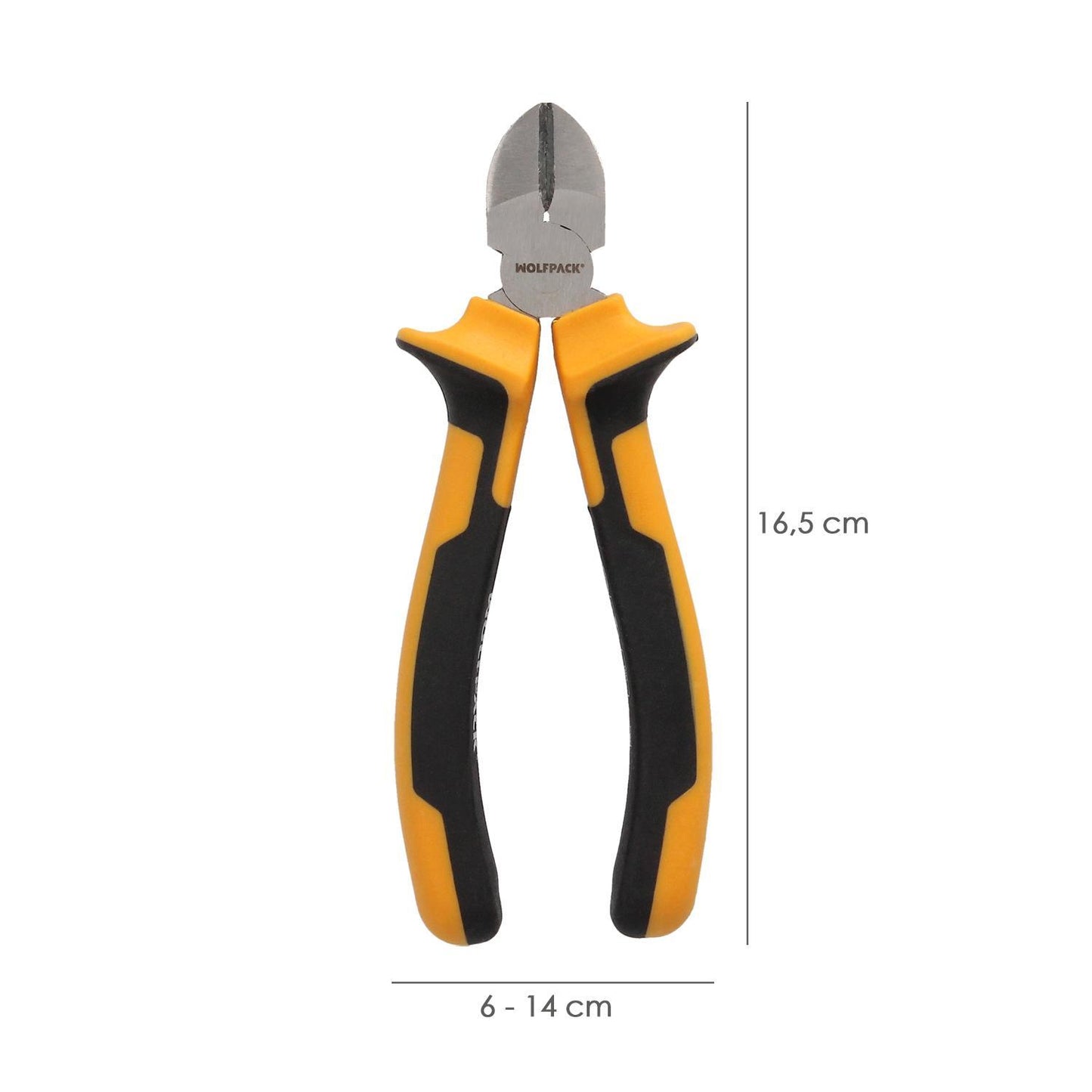 Alicates Corte Diagonal 150 Mm. Acero Din 5749 Pelacables, Corta Cables, Pelador Cables_1