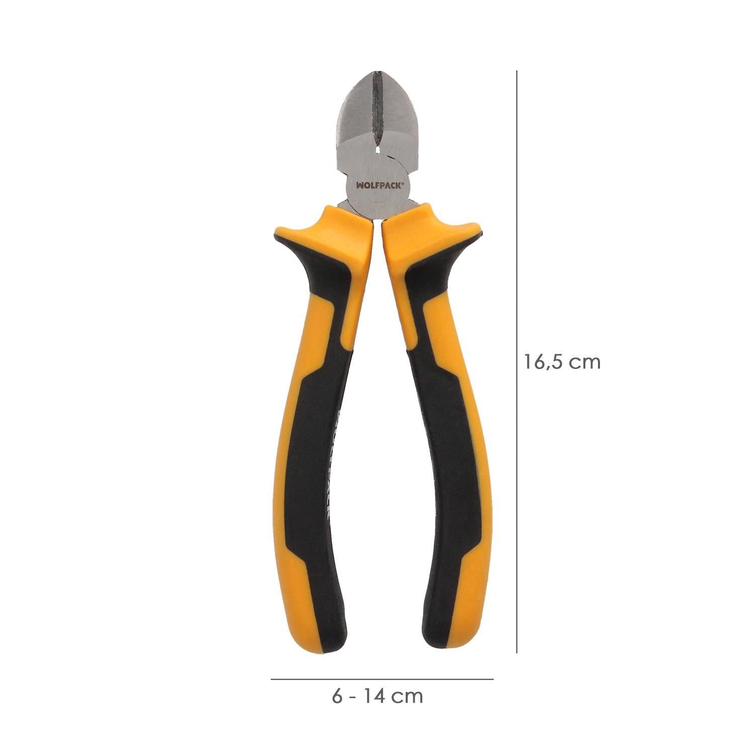 Alicates Corte Diagonal 150 Mm. Acero Din 5749 Pelacables, Corta Cables, Pelador Cables_1