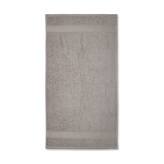Toalla De Lavabo 100% Algodón Topo 50x90 Cm._0