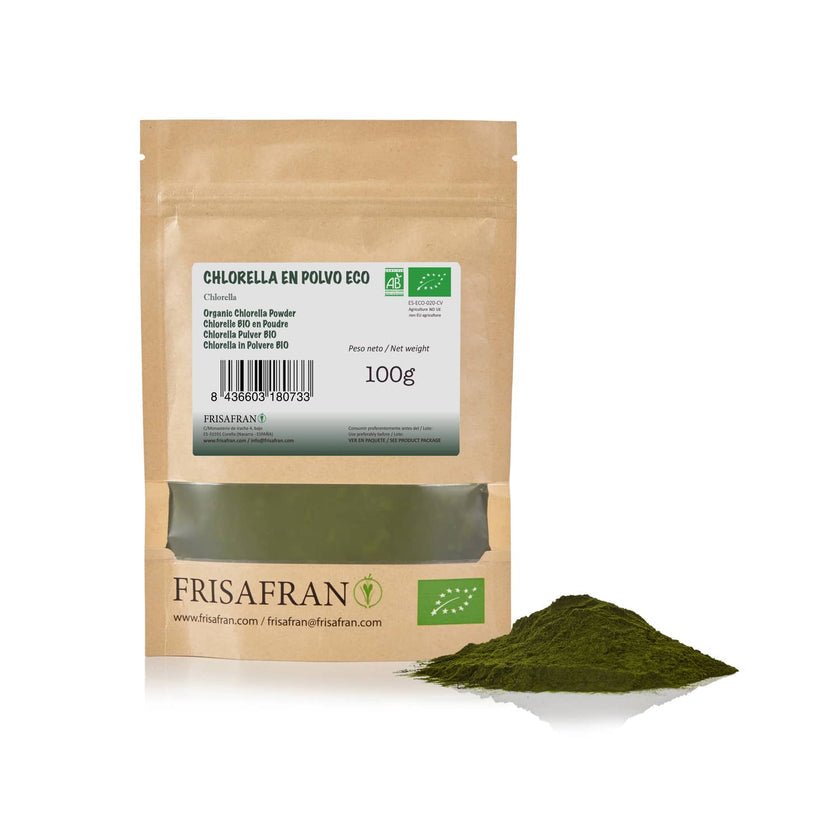 Chlorella Ecológica En Polvo - Calidad Y Sabor | Frisafran 2 Kg_0