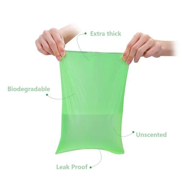 Sacos biodegradáveis ​​para cocó com dispensador 450 sacos - 30 rolos