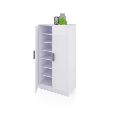 Zapatero Liam 55 Melamina, Blanco, 55 X 108 X 36_0