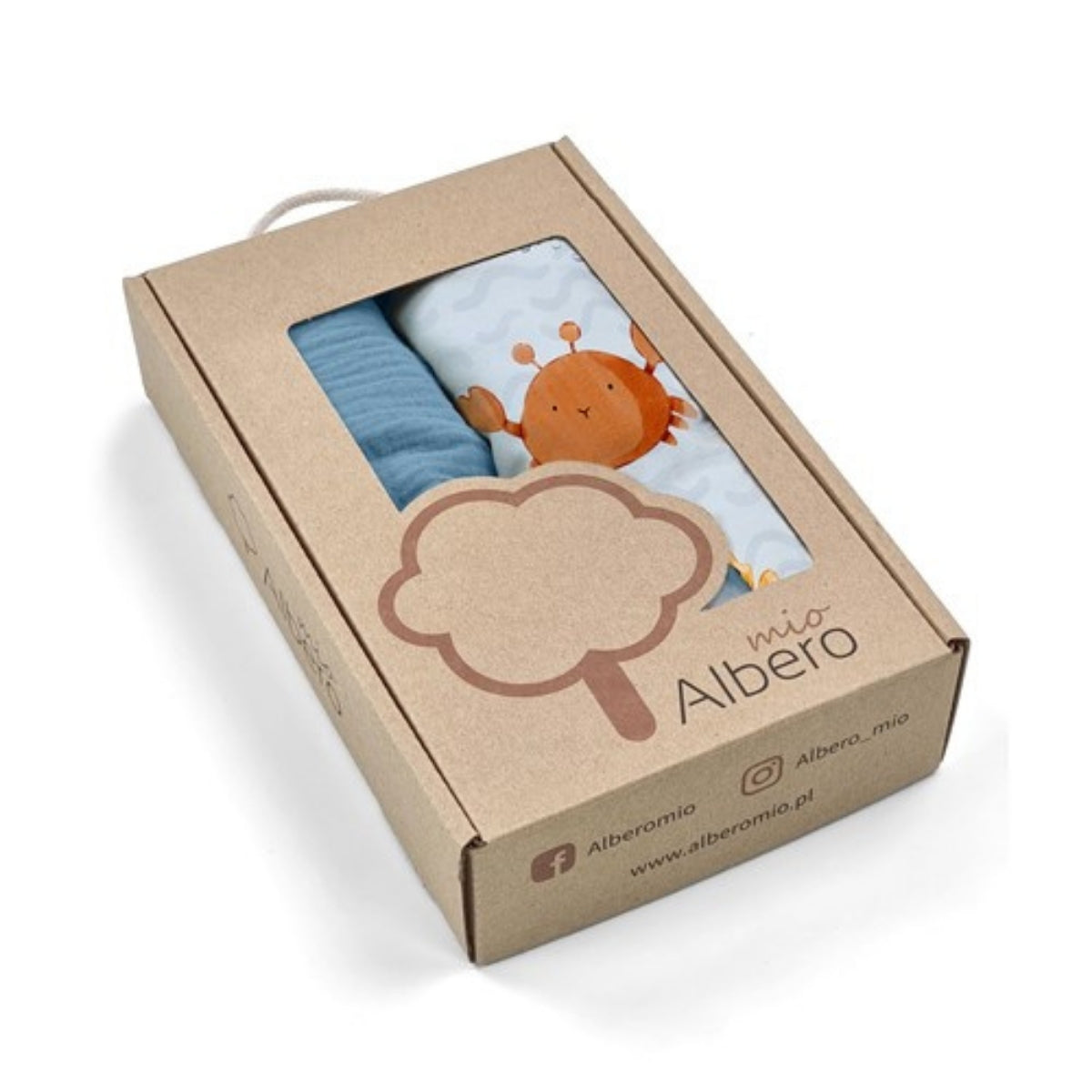 Pack 2 Bajeras Capazo Algodón Satinado Y Muselina Sea World_5