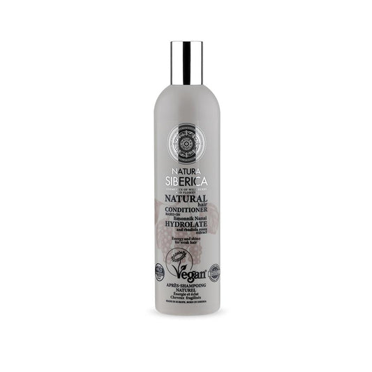 Natura Siberica Bálsamo Energia e Brilho para Cabelos Fracos 400 ml
