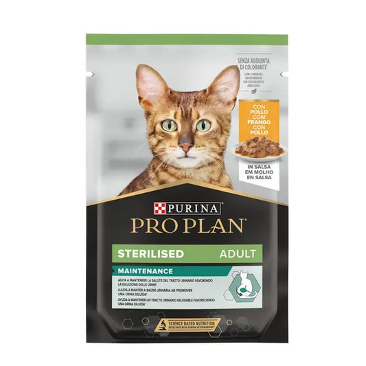 PRO PLAN Gato Esterilizado Frango em Molho 85g
