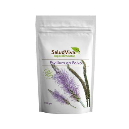 Psyllium em pó 200 g, Salud Viva