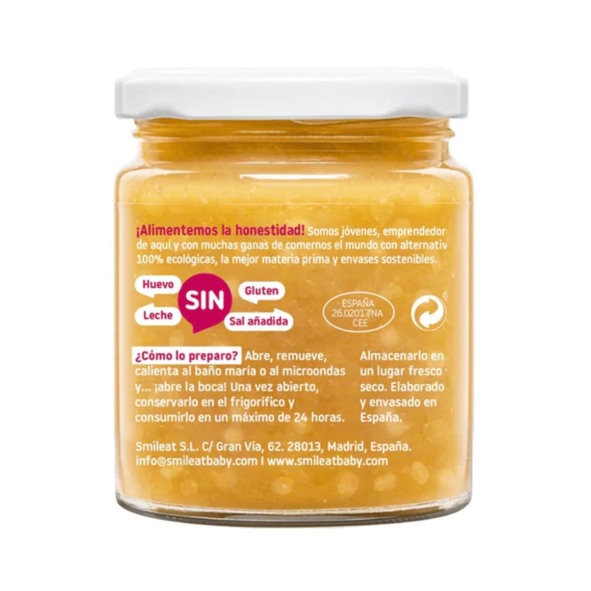 Pack 12x Tarrito Lentejas con Quinoa Ecológico CA CHI TOS Smileat 230g