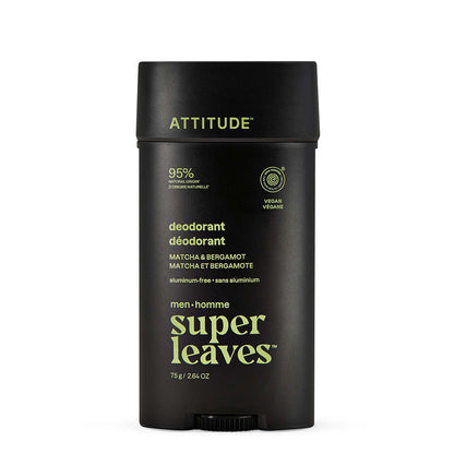 Desodorizante Super Leaves Men Matcha e Bergamota 75 g
