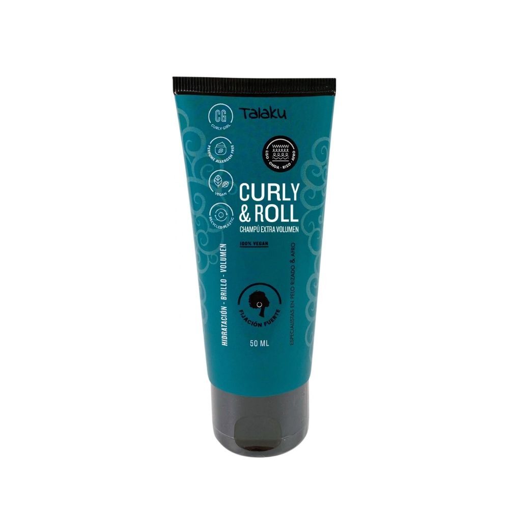 Champú Curly And Roll Talaku 50ml Mini_0