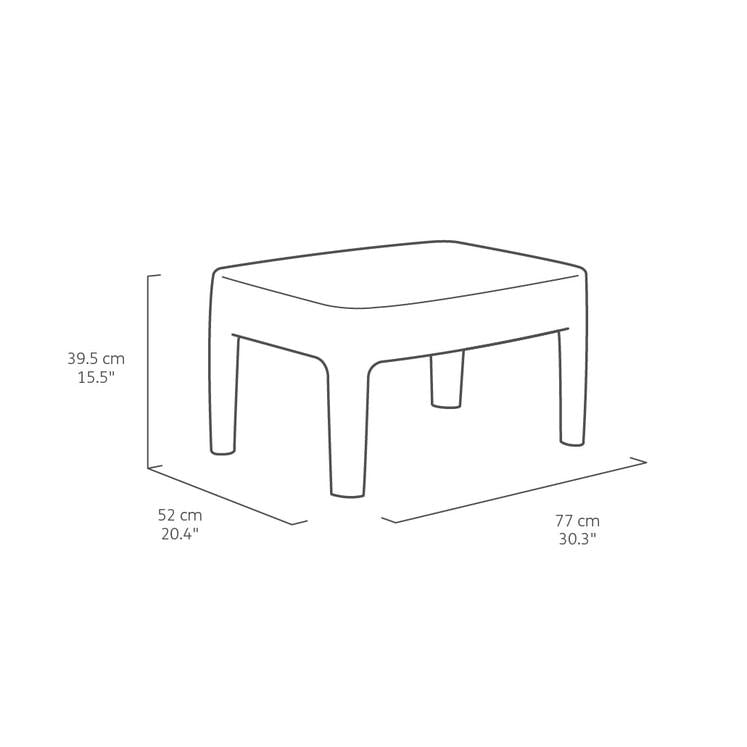 Conjunto de mobiliário de varanda Tarifa