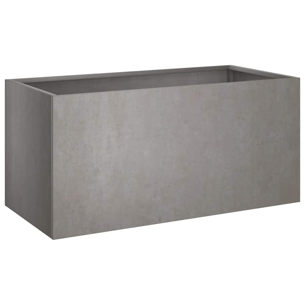 Jardinera De Acero Corten 62x30x29 Cm_3