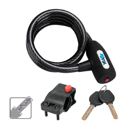 Cable Con Candado Ferrestock 8 Mm 120 Cm / Vetonek_0