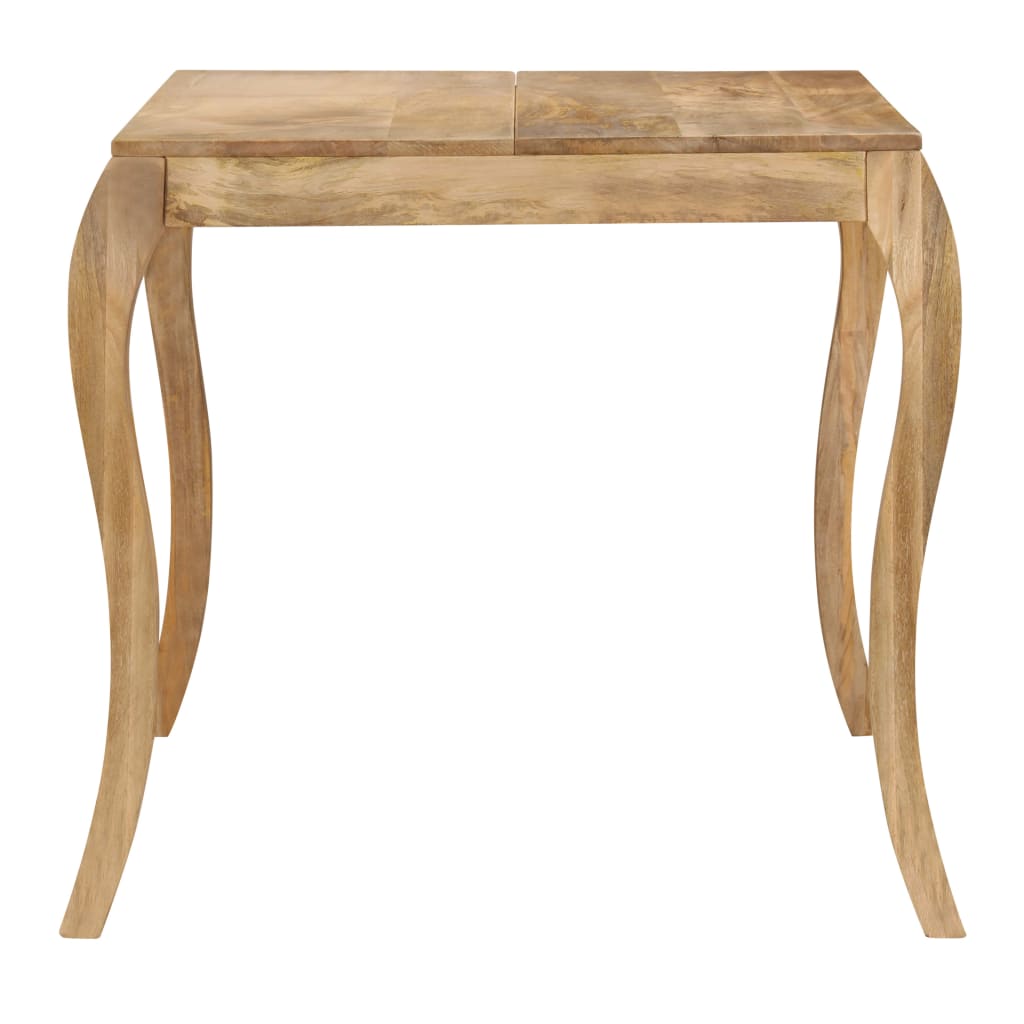 Mesa De Comedor De Madera Maciza De Mango 135x75x76 Cm_1