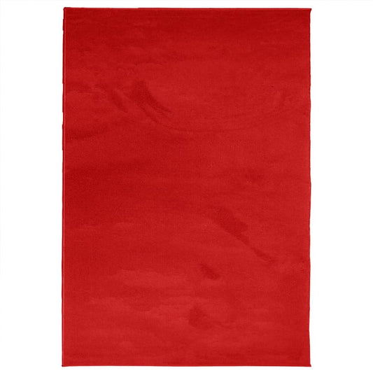Vidaxl Alfombra De Pelo Corto Oviedo Rojo 300x400 Cm_0
