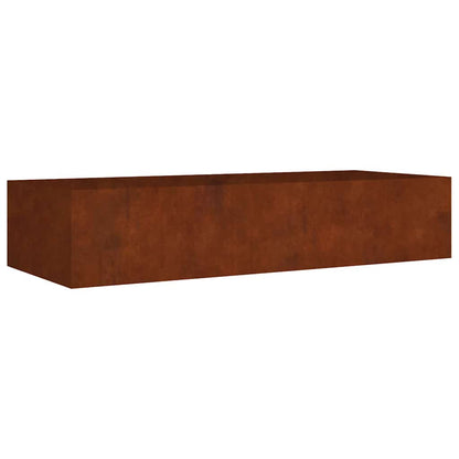 Jardinera Acero Corten 200x80x40 Cm_0
