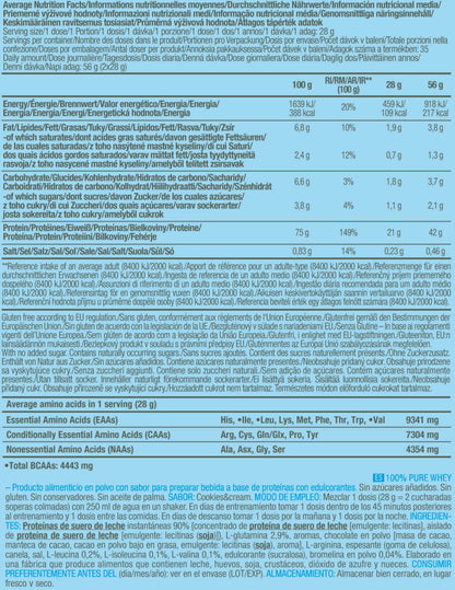 Biotech 100% Pure Whey 1000 G Galletas Y Crema_5