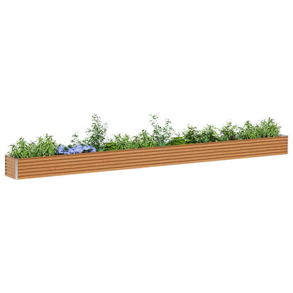 Arriate Elevado Marrón Claro 582 X 50 X 36 Cm Acero Galvanizado_2