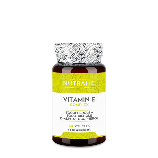 Nutralie Complexo de Vitamina E com Tocotrienóis e Tocoferóis 60 Cápsulas