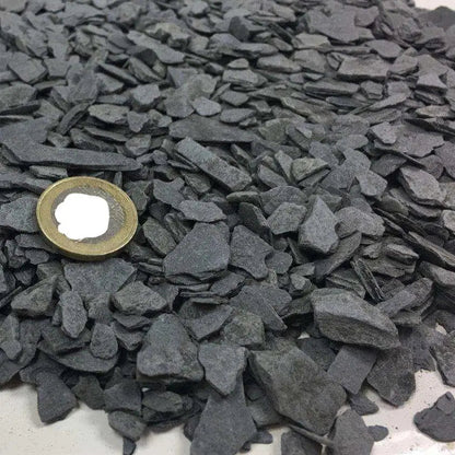 Grava Pizarra Decorativa / Big Bag 500 Kg. / 6-14 Mm / Gris_2