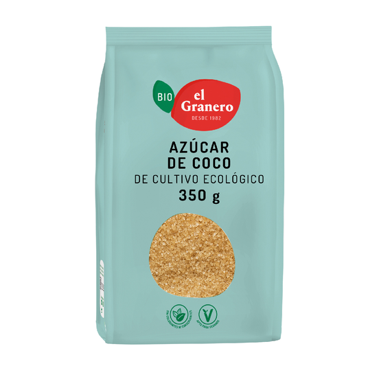 Açúcar de Coco Biológico El Granero, 350 gr 