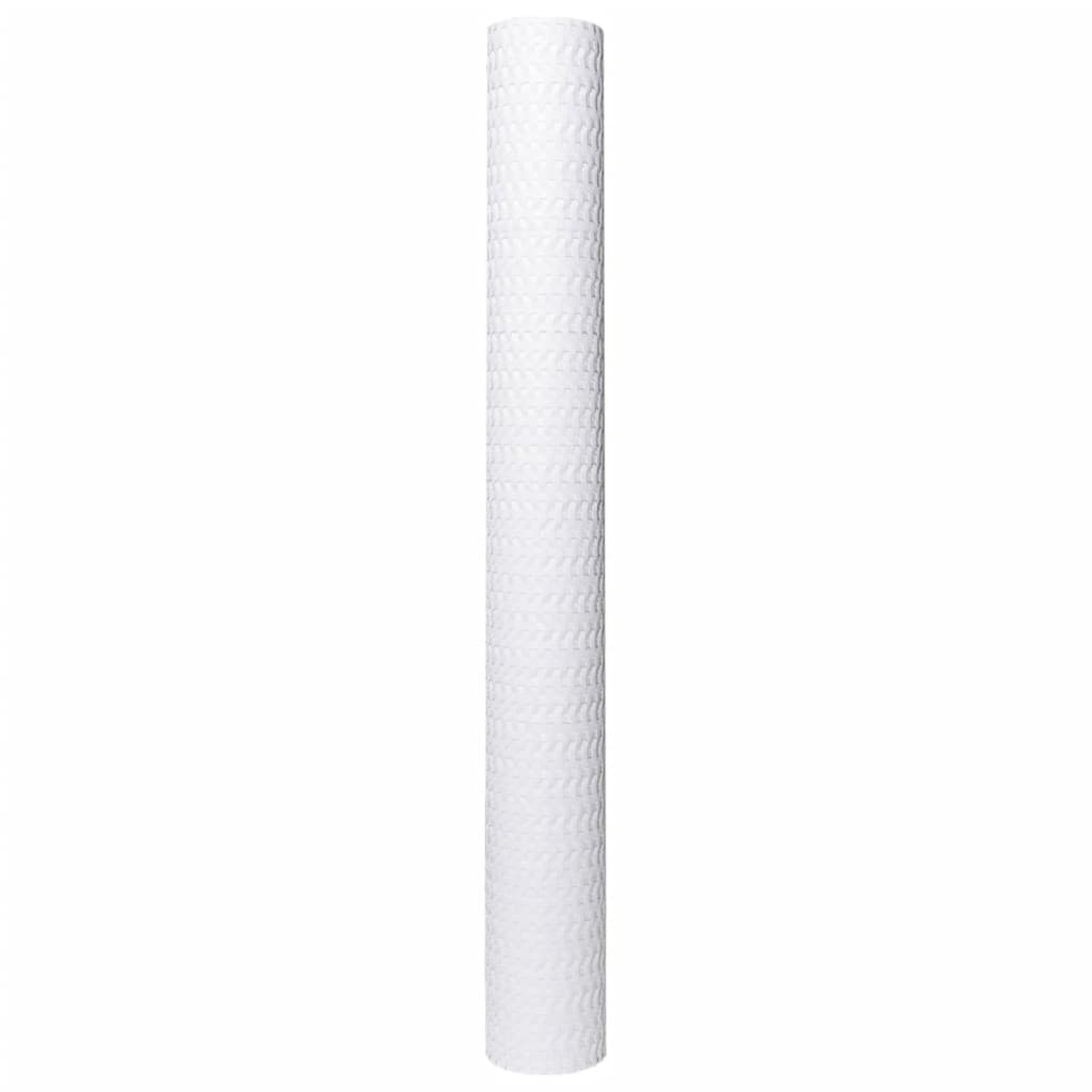 Toldo Para Balcón Ratán Sintético Blanco 600x100 Cm / Vetonek_4