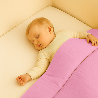 Edredón De Algodón Orgánico Rosa_2