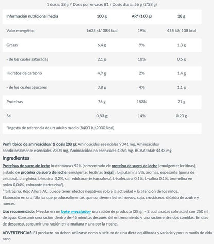 100% Pure Whey - 2kg - Vainilla Bourbon - Proteina De Suero Whey - Biotech Usa_5