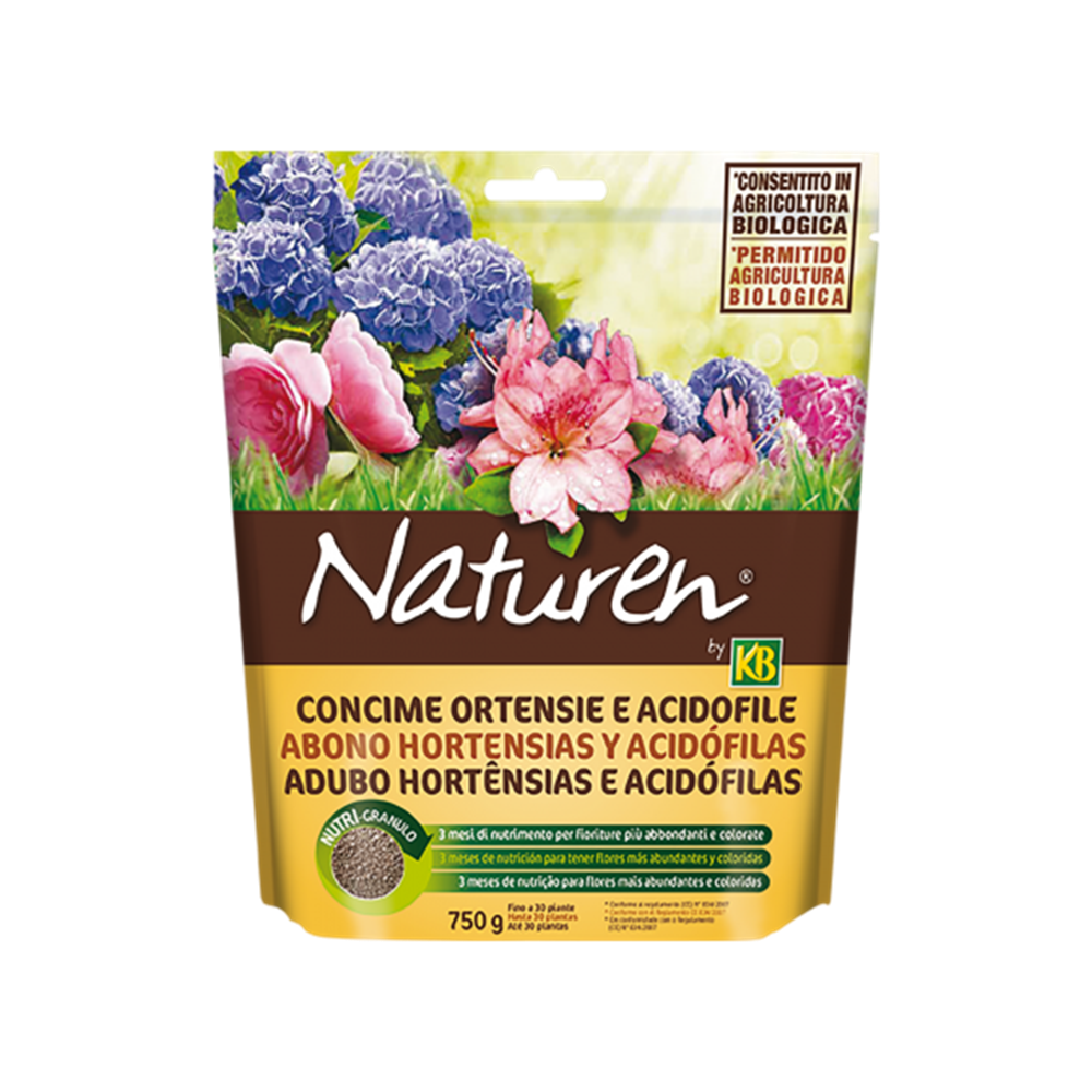 Abono Para Hortensias Y Acidófilas Naturen 750 Gr Kb_0