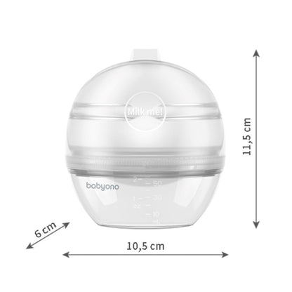 Sacaleches Manual Colector Milk Me 100% Silicona_1