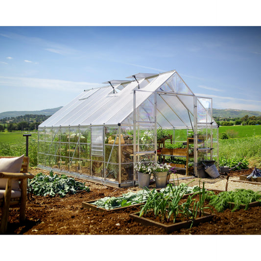Estufa Balance Garden 484x304x257 cm Prata 