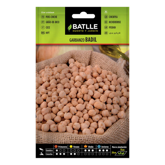 Sementes de grão-de-bico Badil 250 g