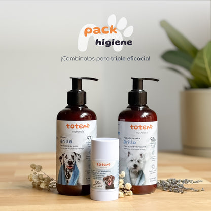 Totem Naturals Hidratante em stick para nariz e almofadas para animais de estimação 30g