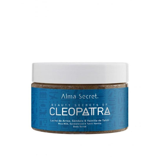 Esfoliante Cleópatra com leite, arroz, sândalo e baunilha Alma Secret 250 ml