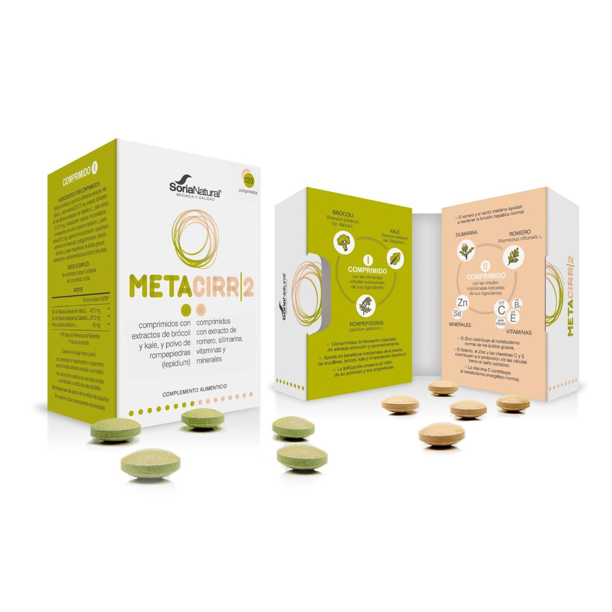 Comprimidos naturais Metacirr Soria