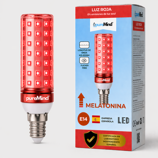 Bombilla De Luz Roja Standard E14_0
