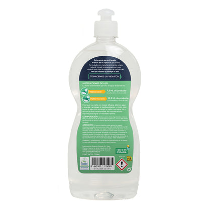 Pack de 3xPlaneta Huerto ECO Chá Verde Máquina de Lavar Louça Manual 750ml