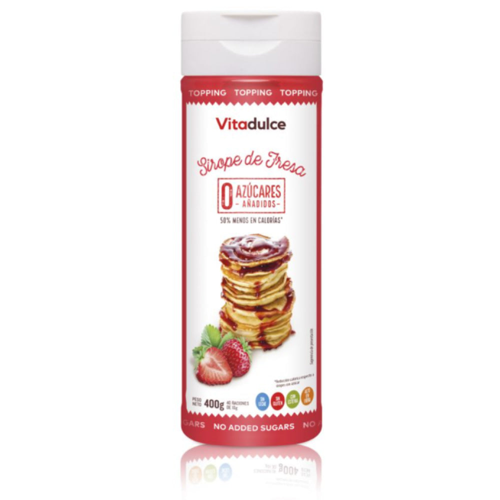 Sirope Vitadulce 400 Ml Fresa_0