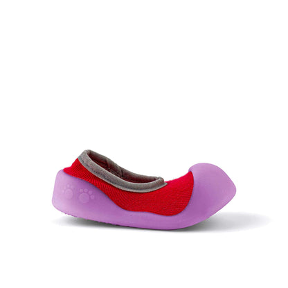 Zapatos De Bebé Que Cambian De Color Con La Luz Del Sol Flat Red Bigtoes Chameleon L (21,5)_2