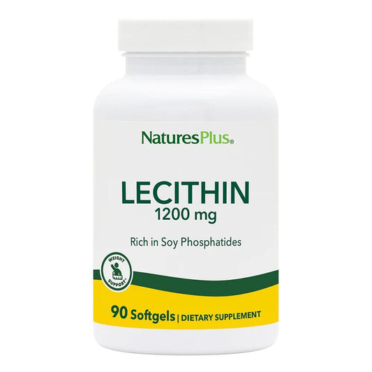 Lecitina de Soja 1200 mg Nature's Plus 90 pérolas