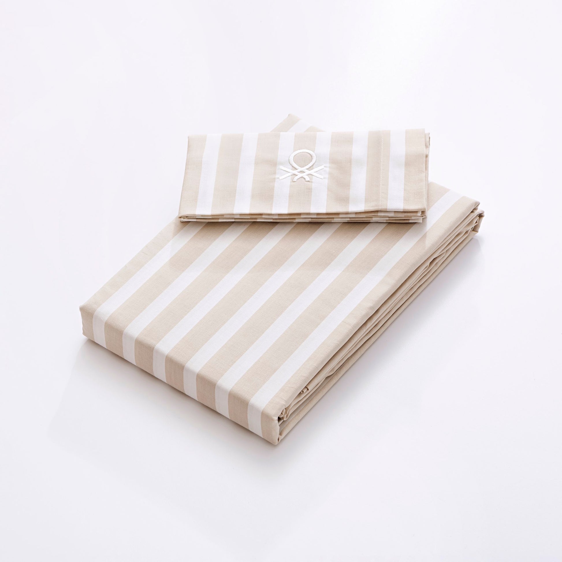 Set De Sabanas 4pcs Cama Doble Plus: Sabana Encimera (230x270cm) + Sabana Bajera (150x200+28cm) + 2 Fundas De Almohada (2x45x80cm) 144tc 100% Algodon_1