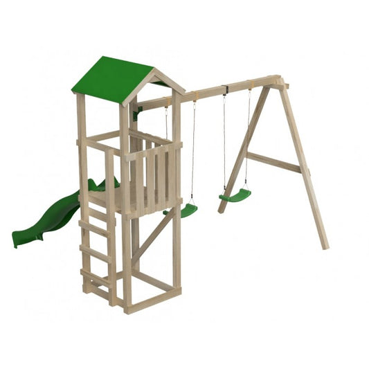 Parque Infantil Masgames Carlit L Techo De Lona Basica Con Columpio Doble._0